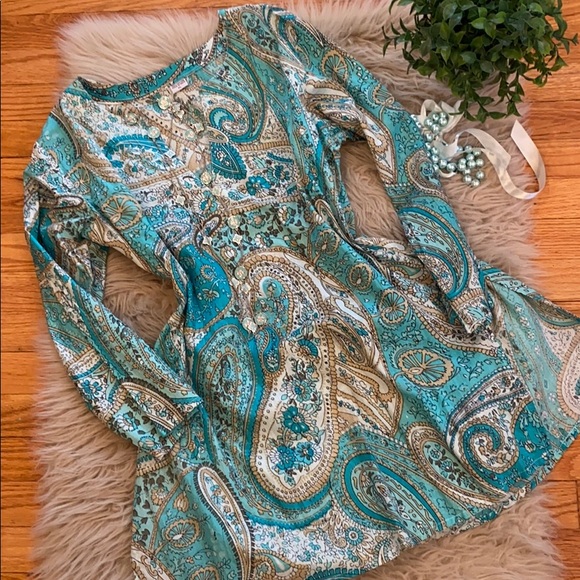 NWOT STUNNING TUNIC TOP OR BEACH COVER UP❤️ - Picture 3 of 8